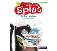 Splat cuisine – Je lis avec Splat – CP Niveau 2 – Dès 6 ans – Nathan