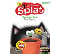 Je lis avec Splat : Splat jardine - Niveau 2 - Dès 6 ans