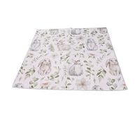 Splat Mat, 130 X 130 Cm, Tapis de Sol Portable en Nylon Imperméable pour Bébé pour Salons Camping Cours Jardins