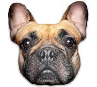Splat Planet 3D Réaliste Géant Bouledogue Français Animal en Peluche Coussin pour Enfants Unique sur Le Thème des Animaux Coussin De Sol Coussin De Siège pour Chaises De Chambre