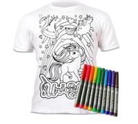 Splat Planet T-Shirt Licorne, coloriage Magique avec 10 feutres lavables Non Toxiques - Colorie Ton t-Shirt, Lave et recolore (3-4 Ans)