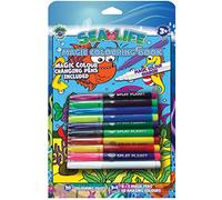 Splat Planet Vie Marine Magique Livre De Coloriage Avec Jeu De Stylos Magiques À Changement De Couleur - Livre De Coloriage Format A4 Magical Art - (La Vie Marine)