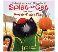 Splat le chat – Le plan de cueillette de citrouilles – Plus de 30 autocollants