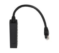 Splateur Ethernet 1 à 4, Ethernet Splitter Professional 1 à 4 Ports Splitter de Câble Adaptateur de Câble 100 Mbps 1000 Mbps RJ45 du Réseau pour Ordinateur
