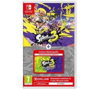 Splatoon 3 + Pass d'Extension (Code) + 3 mois d'abonnement au Nintendo Switch Online (Code) • Jeu Nintendo Switch