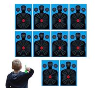 Splatter Lot de 10 cibles Splatter 45 x 30 cm