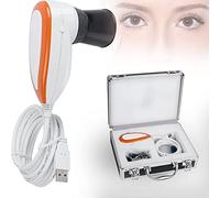 SPLAWN Caméra D'Ordinateur D'Iridologie,Analyseur De Lampe Gauche/Droitecaméra D'Ordinateur D'Iridologie D'Analyseur Usb2.0 Portable,Objectif D'Iris HD 30x