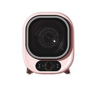 SPLAWN Mini sèche-Linge électrique Portable, capacité de Charge Frontale compacte avec cuve en Acier Inoxydable, sèche-Linge électrique 500 W, pour Appartement, dortoir Pink