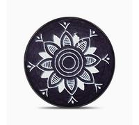 Splay Carrom Striker Tournoi et jeu de société Surface lisse et excellent rebond Taille standard de 40 mm de diamètre et 7 mm de hauteur, Acrylique Poids 15 grammes Boîte de transport - Couleur marron