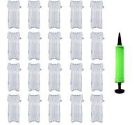 Spldsun 20 Protèges Bouteilles de vin et sacs Gonflables à Colonne D'air, Protecteur de Bouteille de vin Réutilisable, Sac Tampon pour Colonne D'air, Un Choix sûr pour le Transport du vin