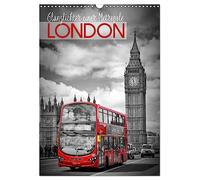 Splendeurs d'une métropole LONDRES, Version française (Calendrier mural 2026 DIN A3 portrait), Calendrier CALVENDO mensuel