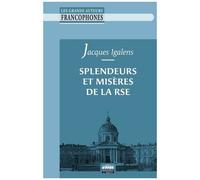 Splendeurs Et Misères De La Rse