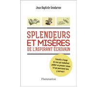 Splendeurs et misères de l'aspirant écrivain Conseils à l'usage de ceux qui souhaitent publier un premier roman (et qui pourraient bien y parvenir) - Jean-Baptiste Gendarme - Flammarion - broché - Rom