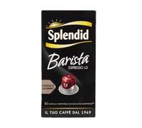 Splendid - Café Espresso Barista - 100 capsules en aluminium - Intensité 13 - Compatibles avec machines Nespresso®* Original - 10 Paquets