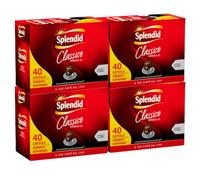 Splendid Espresso Classico Capsules en aluminium Intensité 10 grains arabica et enveloppe d'arôme robuste avec notes fruitées Compatible avec machines Nespresso - 160 capsules