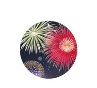 Splendid Fireworks Lot de 4 désodorisants de voiture parfumés à la lavande à suspendre pour intérieur de véhicule, décoration parfumée double face pour voiture, maison, placard