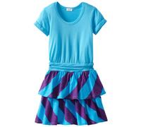 Splendid Littles Little Rialto Robe rayée pour Fille Bleu Moon/Violet 6X