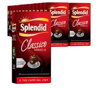 Splendid Lot de 250 capsules de café Espresso Classico en aluminium - Intensité 10 grains arabica - Résistantes aux notes fruitées - Compatibles avec les machines Nespresso