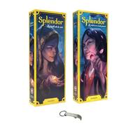 Splendor Lot 2 Extensions La Route De La Soie + Le Soleil Ne Se Couche Jamais Version Française + 1 Decap Blumie - Jeu De Stratégie - À Partir De 10 Ans - 2 À 4 Joueurs
