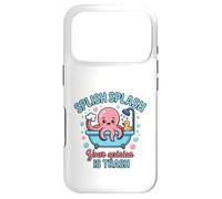 Splish Splash Octopus Your Opinion is Poubelle Baignoire Coque pour iPhone 17 Pro