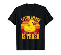 Splish Splash Your Opinion is Trash Funny Witty Gen Z Meme T-Shirt Graphique avec Valeur