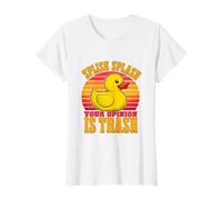 Splish Splash Your Opinion is Trash Funny Witty Gen Z Meme T-Shirt Graphique avec Valeur