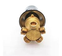 Split 2 pièces installation 2/3/4/5 voies inverseur robinet de salle de douche mitigeur filetage vis/connexion d'intubation G1/2" taille robinet, cartouche en céramique, double poignée (filetage de