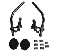 Split Aerobars Extension de guidon de vélo de route en alliage d'aluminium réglable pour VTT 40 cm Longueur 22 mm-33 mm