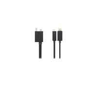Split Cable - Câble Thunderbolt (M) (M) - Thunderbolt 3 - 67 cm - noir - CRU