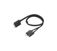 Split Cable - Câble Thunderbolt - USB-C/jack d'alimentation CC pour USB-C, Slim Tip - Thunderbolt 4 - 70 cm - noir - pour ThinkCentre M75t Gen 2 11W5