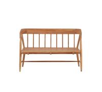 Banc de Jardin en Teck "Split" 132cm Naturel