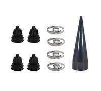 Split Constant Velocity Outil universel en caoutchouc pour soufflet de cardan à vitesse constante, cône de montage extensible avec clips Ensemble inférieur(1)