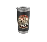 SPLIT, CROATIE Gobelet isotherme en acier inoxydable double paroi