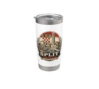SPLIT, CROATIE Gobelet isotherme en acier inoxydable double paroi