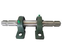 Split Express Tréteau de palier UCP 207 PTO pour tracteur avec arbre de distribution des deux côtés, 1 3/8", 6 dents, Ø 35 mm