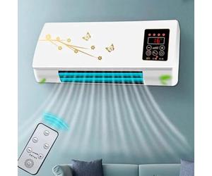 Split Max Aire Acondicionado Portatil,2 In 1 Portable Air Conditioning,2024 New Wall Mounted Air Conditioner,With Remote, For Home/Office/Bedroom (White B)
