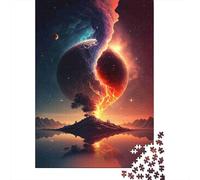 Split planète Cosmique Puzzle 1000 Pièces Adultes intéressant Puzzles 1000 Pièce Défi Jouet Cadeau 52x38cm/1000pcs