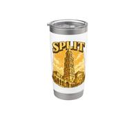 Split Skyline Souvenir Gobelet isotherme en acier inoxydable double paroi
