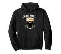 Split The G Irish Beer Tees St Patrick Day Pub Tee Sweat à Capuche