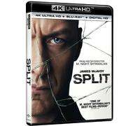 Split [Ultra Hd] With Blu-Ray, 4k Mastering, Uv/Hd Digital Copy, 2 Pack, Digitally Mastered In Hd
