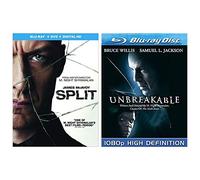 Split & Unbreakable: M. Night Shyamalan Double Feature Blu-ray Bundle