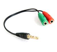 Splitter Adaptateur Casque Micro Jack 3.5mm 4point