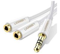Splitter Audio Jack 3.5mm Mâle vers 2 Prises Jack 3.5mm Femelles, 20cm G
