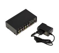KALEA-INFORMATIQUE Splitter audio vidéo RCA 1 entrée vers 4 sorties | Répartiteur audio stéréo et vidéo composite permettant de dupliquer une source vers quatre sorties simultanées.