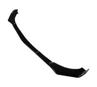 Splitter avannt de Voiture - Lame de Pare-Choc Réglable en 5 Pièces, Spoiler avannt Aérodynamique Universel, Matériel ABS et PP Noir Résistant - pour Berlines (Style Agressif)