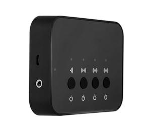 Splitter Bluetooth BW-107, Adaptateur Audio Bluetooth 1 Entrée 3 Sorties Bluetooth 4.0 émetteur-récepteur Adaptateur Audio Stéréo sans Fil Fil 3,5 Mm/Connexion sans Fil pour Haut-parleurs Domestiqu