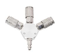 Splitter du Tuyau d'air, Séparateur d'air à 3 Voies 1/4 Pouce NPT File Masculin 3 Voies varié
