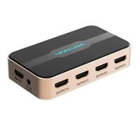 Splitter HDMI 4K Vention 4 ports (Noir/Or)