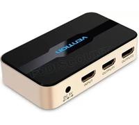 Splitter HDMI 4K Vention 2 ports (Noir/Or)