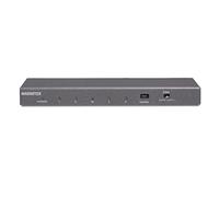 Marmitek Split 614 UHD 2.0 4 ports Répartiteur HDMI Lecture 3D possible, boîtier métallique, comp